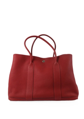 Hermès Pre-Owned PM Garden Party leather tote bag - Red