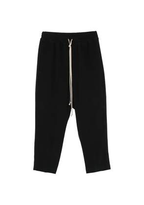 Rick Owens drawstring cropped trousers - Black