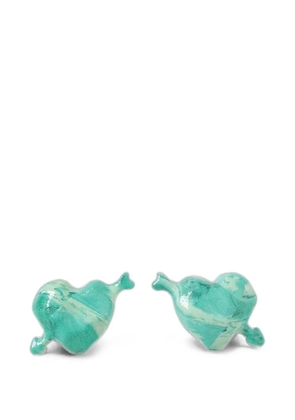 Sunnei heart-shape earrings - Gold