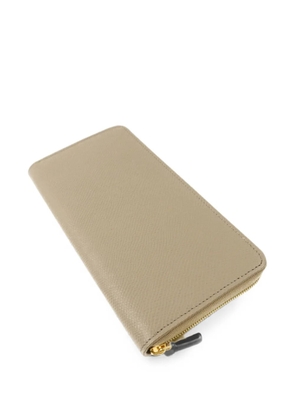 Celine Pre-Owned grained-leather long wallet - Neutrals