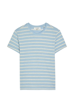 FRAME striped linen T-shirt - Blue