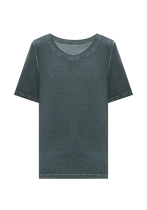 Uma Wang faded-effect crew-neck T-shirt - Blue