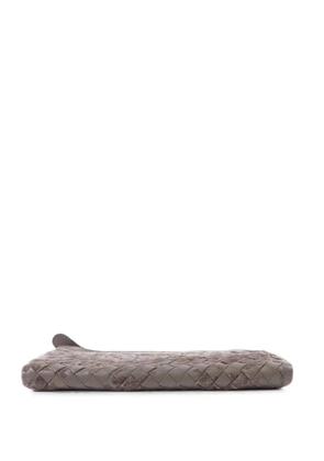 Bottega Veneta Pre-Owned Intrecciato long wallet - Grey