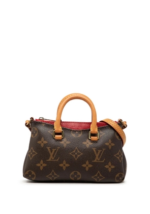 Louis Vuitton Pre-Owned 2015 Monogram Nano Pallas satchel - Brown