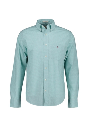 Gant gingham-check button-down shirt - Green