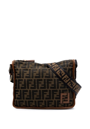 Fendi Pre-Owned 2000-2010 Zucca Canvas crossbody bag - Brown