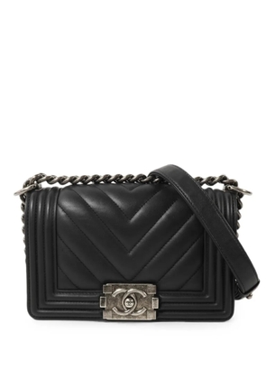 CHANEL Pre-Owned 20 Boy CC chain shoulder bag - Black