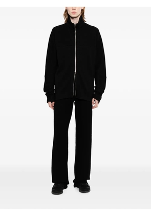 Ma+ zipped tall-collar jacket - Black