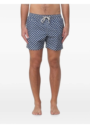 MC2 Saint Barth crab-print swim shorts - Blue