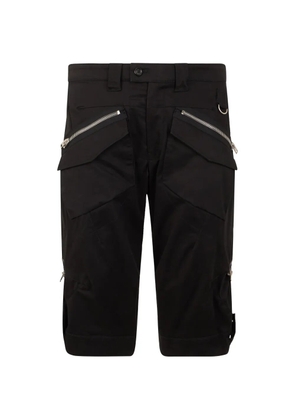 Moschino zip-detail cargo pants - Black