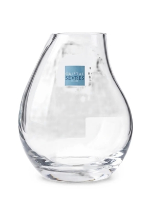 CRISTAL DE SEVRES Drop crystal vase - White