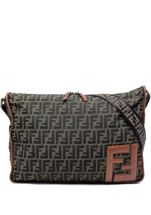 Fendi Pre-Owned 2000-2010 Zucca Canvas crossbody bag - Brown