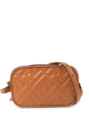 Fendi Pre-Owned FF logo crossbody bag - Brown