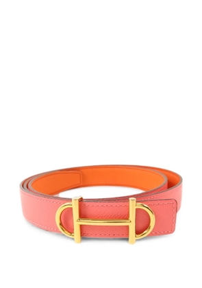 Hermès Pre-Owned Epsom leather belt - Pink