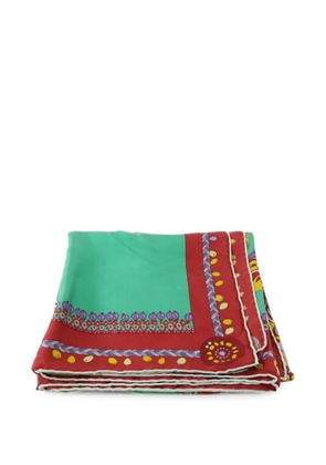 Hermès Pre-Owned Coupé de Gala silk scarf - Green