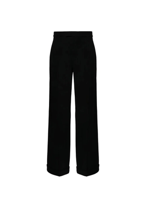 Brunello Cucinelli cuffed-hem tailored trousers - Black