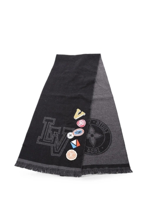 Louis Vuitton Pre-Owned 2017 LV-League scarf - Black