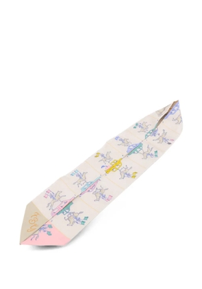Hermès Pre-Owned Twilly scarf - Neutrals