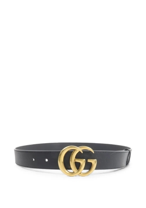 Gucci Pre-Owned GG-buckle belt - Black
