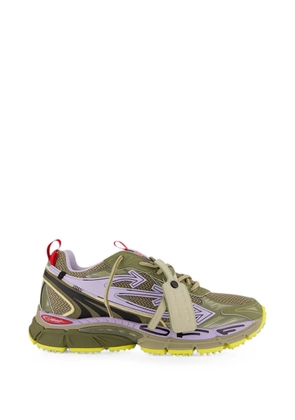 Off-White Be Right Back panelled sneakers - Green