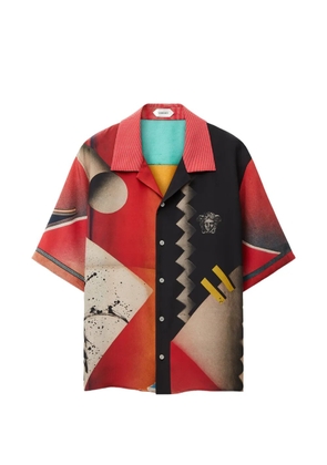 Versace Medusa-head graphic-print shirt - Red