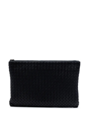 Bottega Veneta Pre-Owned 2012-2026 Nappa Intrecciato clutch bag - Black