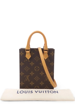 Louis Vuitton Pre-Owned Monogram Petit Sac Plat tote bag - Brown
