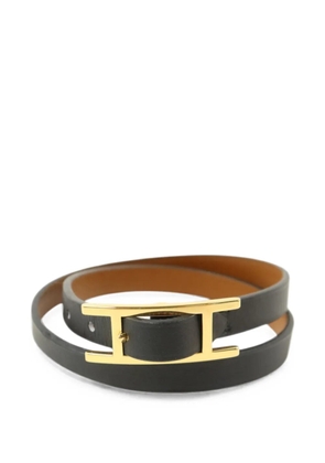 Hermès Pre-Owned Behapi Double Tour bracelet - Gold