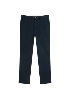 Tommy Hilfiger logo-patch chinos - Blue
