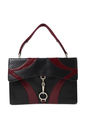 Prada Pre-Owned Vitello Drive leather handle bag - Black