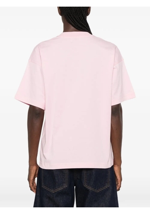 Moschino logo-print T-shirt - Pink