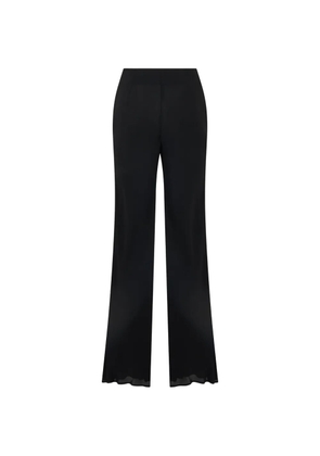 Alberta Ferretti straight-leg trousers - Black