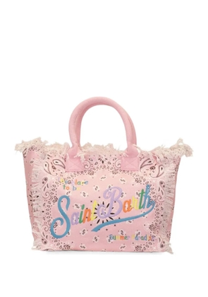 MC2 Saint Barth Vanity bandana-print tote bag - Pink