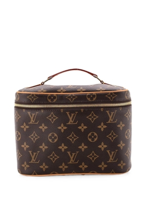 Louis Vuitton Pre-Owned Nice Vanity Case Monogram Canvas BB pouch - Brown