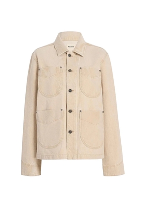 KHAITE Wyatt jacket in dumas - Neutrals