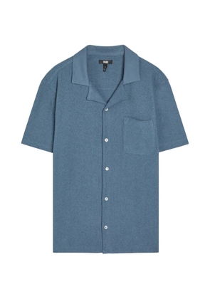PAIGE Oliver short-sleeve camp-collar shirt - Blue