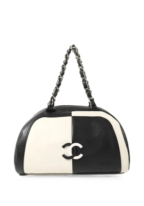 CHANEL Pre-Owned Boston interlocking-CC tote bag - Black