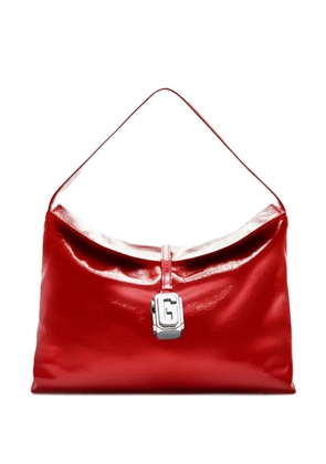 GCDS Mega Comma shoulder bag - Red