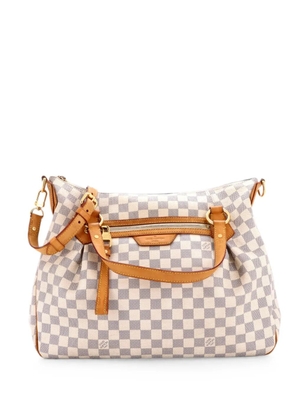 Louis Vuitton Pre-Owned Evora Handbag Damier MM satchel - White