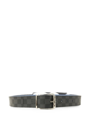 Louis Vuitton Pre-Owned Damier Graphite reversible belt - Grey