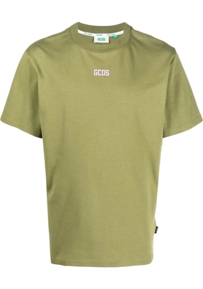 GCDS logo-print crew-neck T-shirt - Green