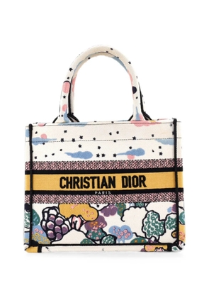 Christian Dior Pre-Owned Book Embroidered Canvas Small tote bag - Multicolour