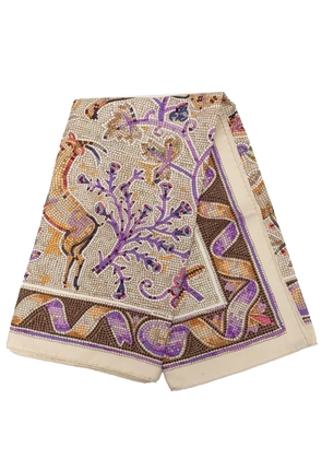 Hermès Pre-Owned 2000-2026 Pavement Silk Scarf 90 scarves - Neutrals