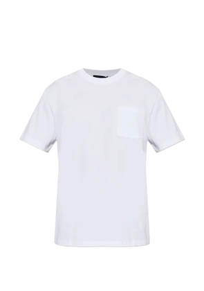 DSQUARED2 logo-print chest-pocket T-shirt - White