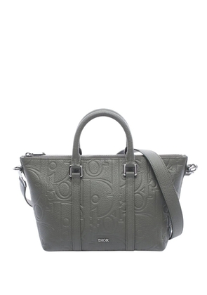 Christian Dior Pre-Owned 2010-2026 Leather Gravity Weekender 25 satchel - Brown