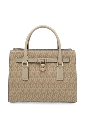 Michael Michael Kors Hamilton logo-print tote bag - Neutrals