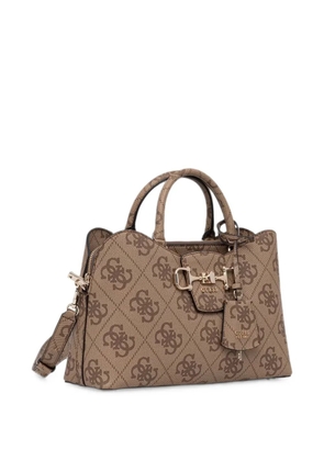 GUESS USA monogram-print tote bag - Neutrals