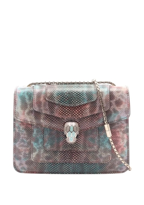 Bvlgari Pre-Owned 2010-2026 Embossed Leather Serpenti Forever shoulder bag - Multicolour