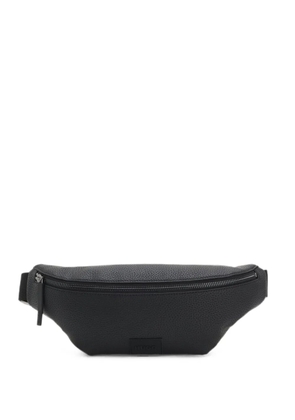 HUGO logo-patch belt bag - Black