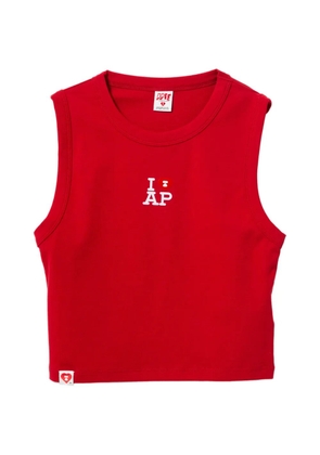 APEE™ by *A BATHING APE® ribbed-knit tank top - Red